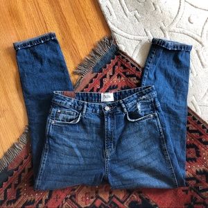 Zara TRF High Waisted Dad Jeans